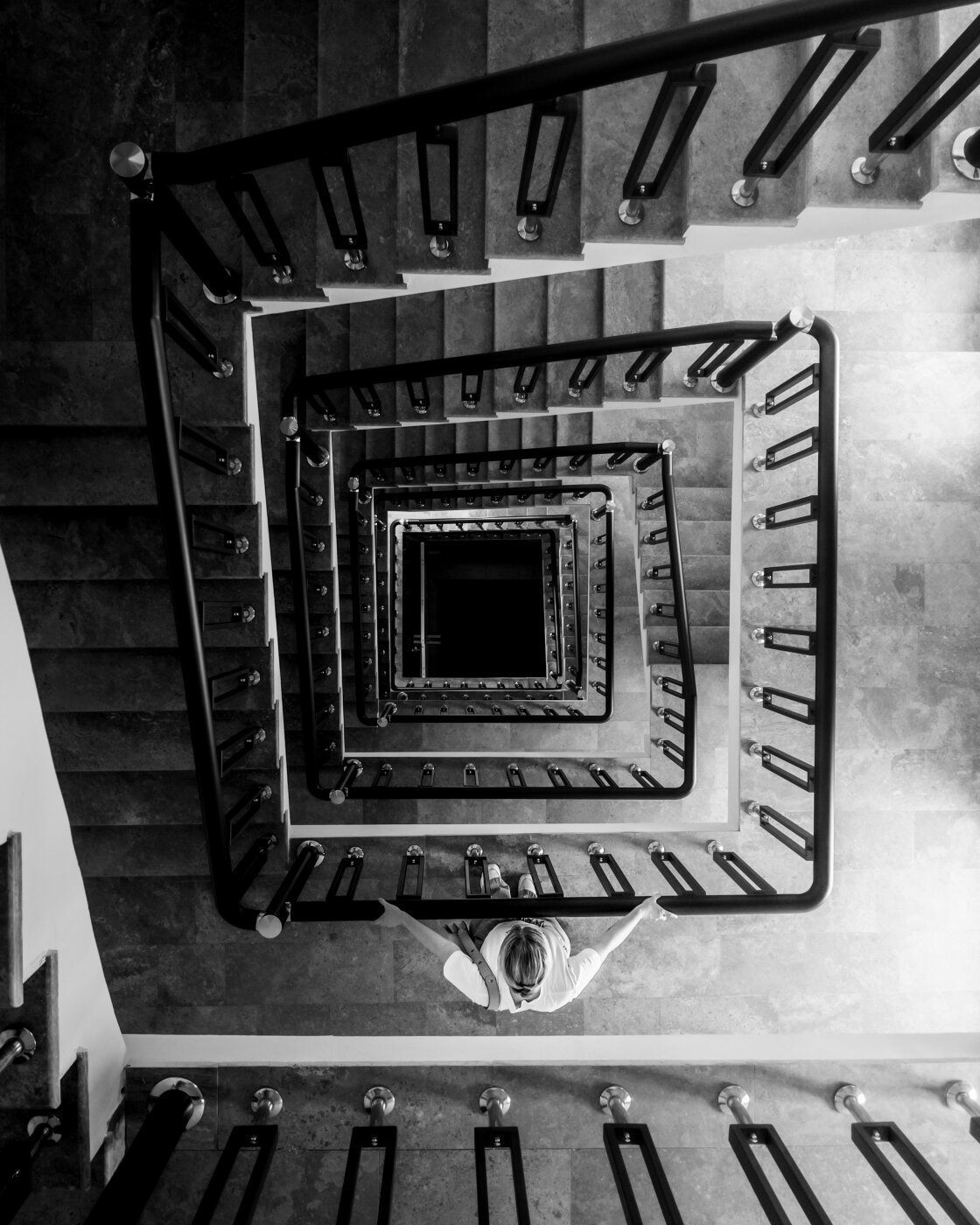 black and white street photography with iPhone no script