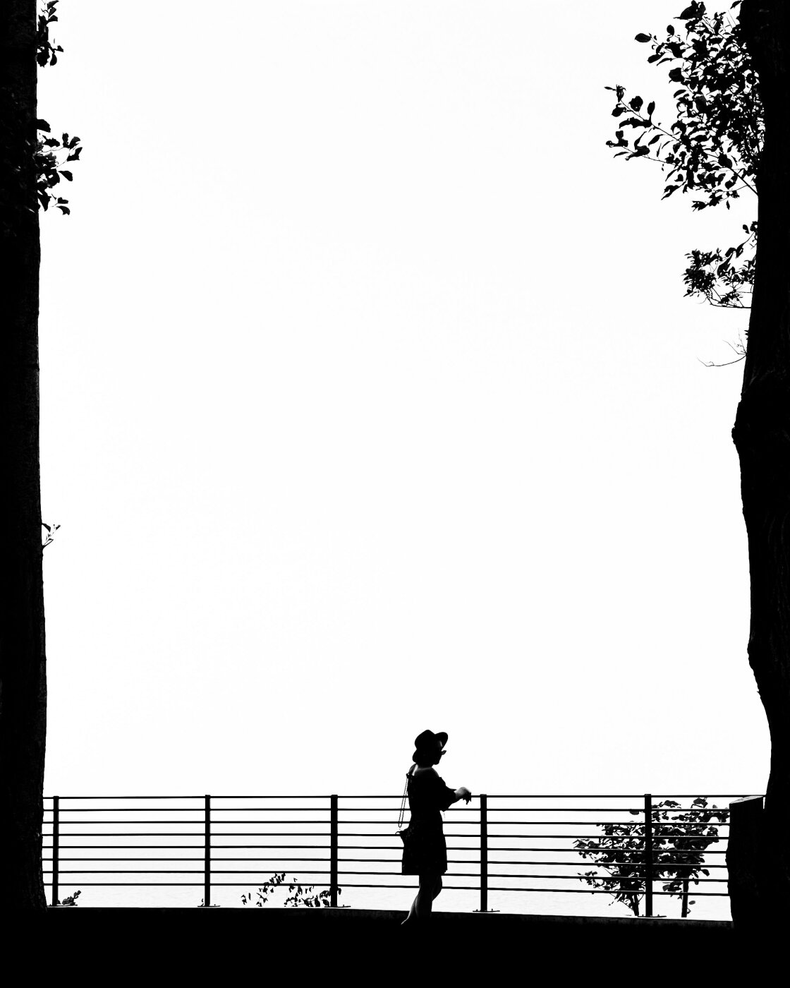 black and white street photography with iPhone no script