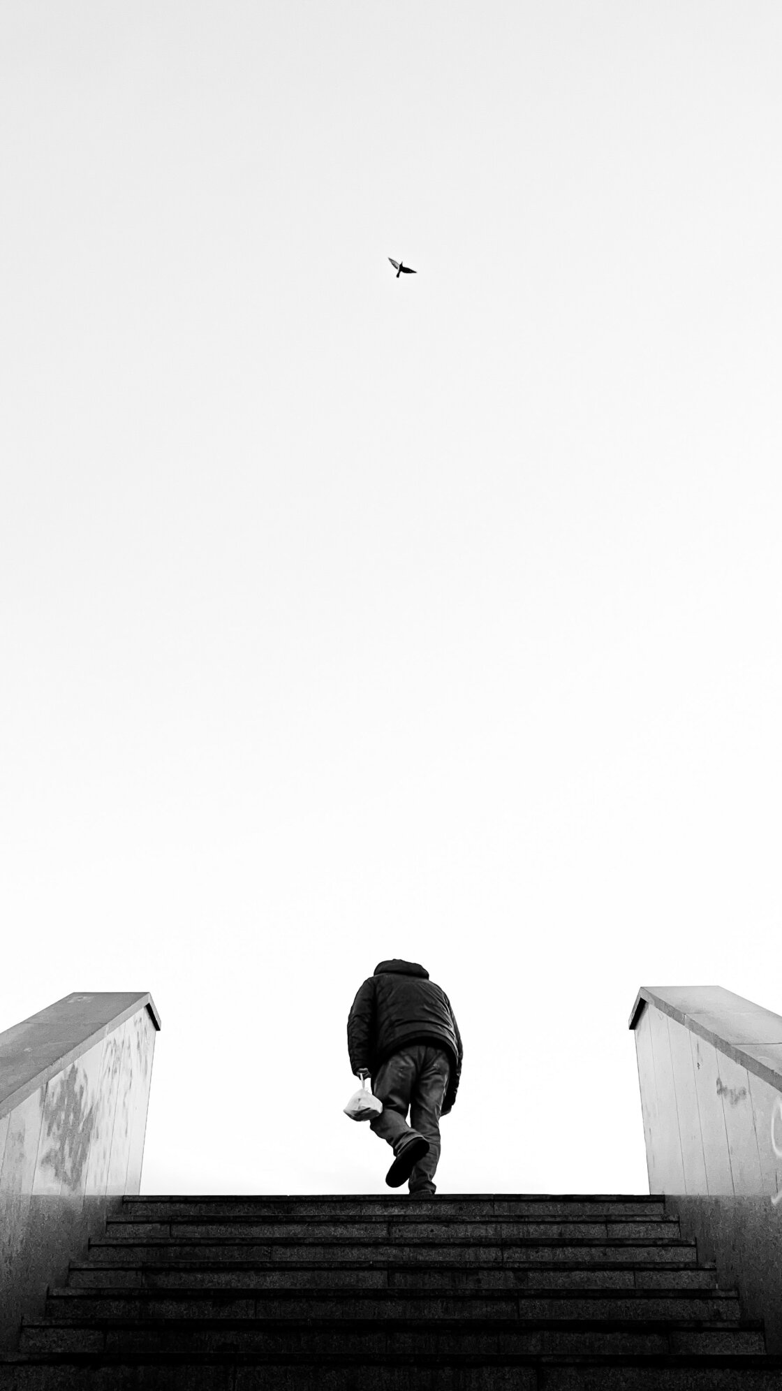 black and white street photography with iPhone no script