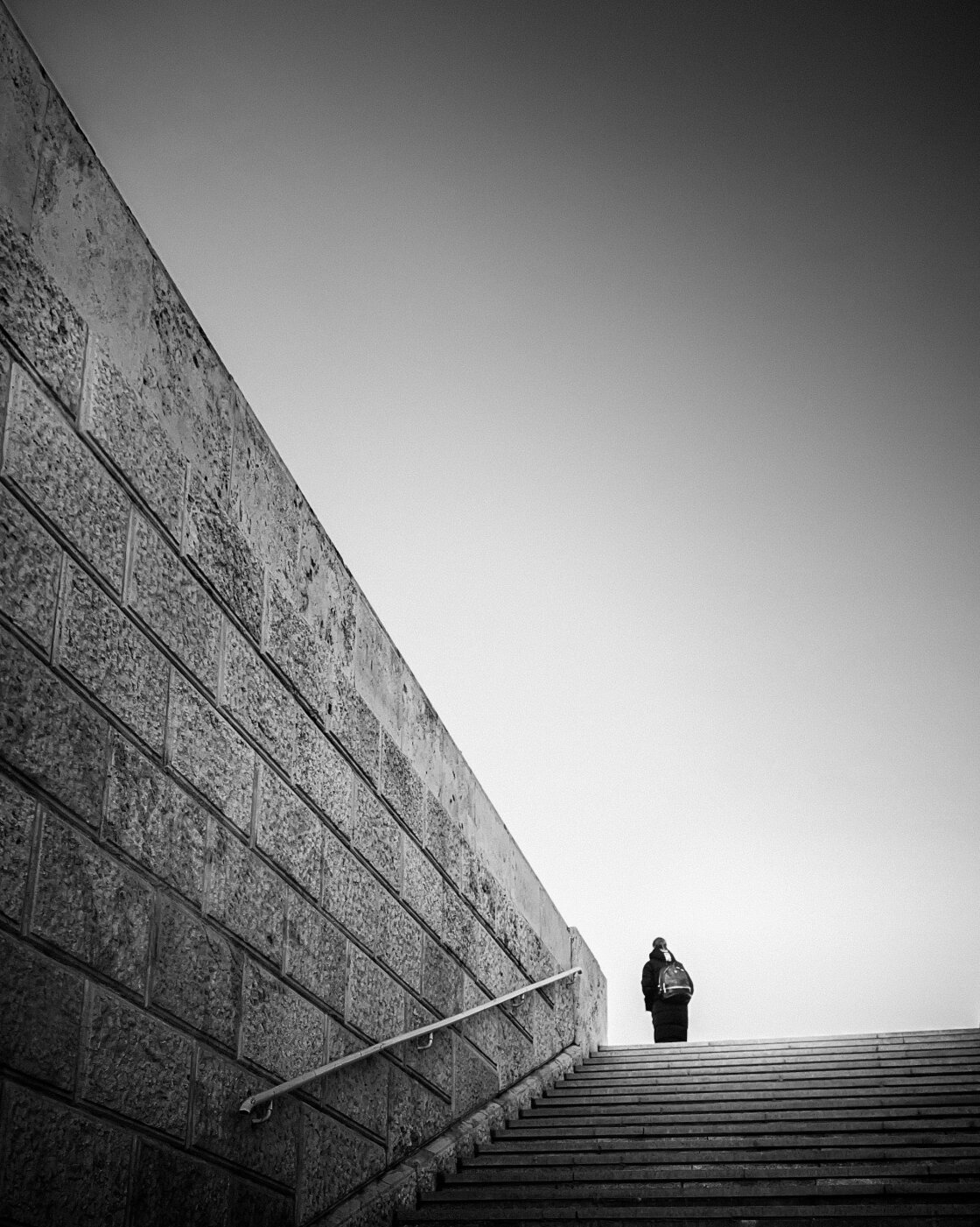 black and white street photography with iPhone no script