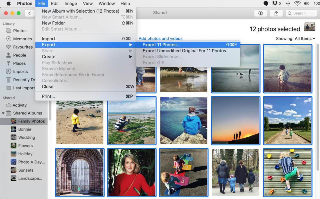 download photos from icloud no script