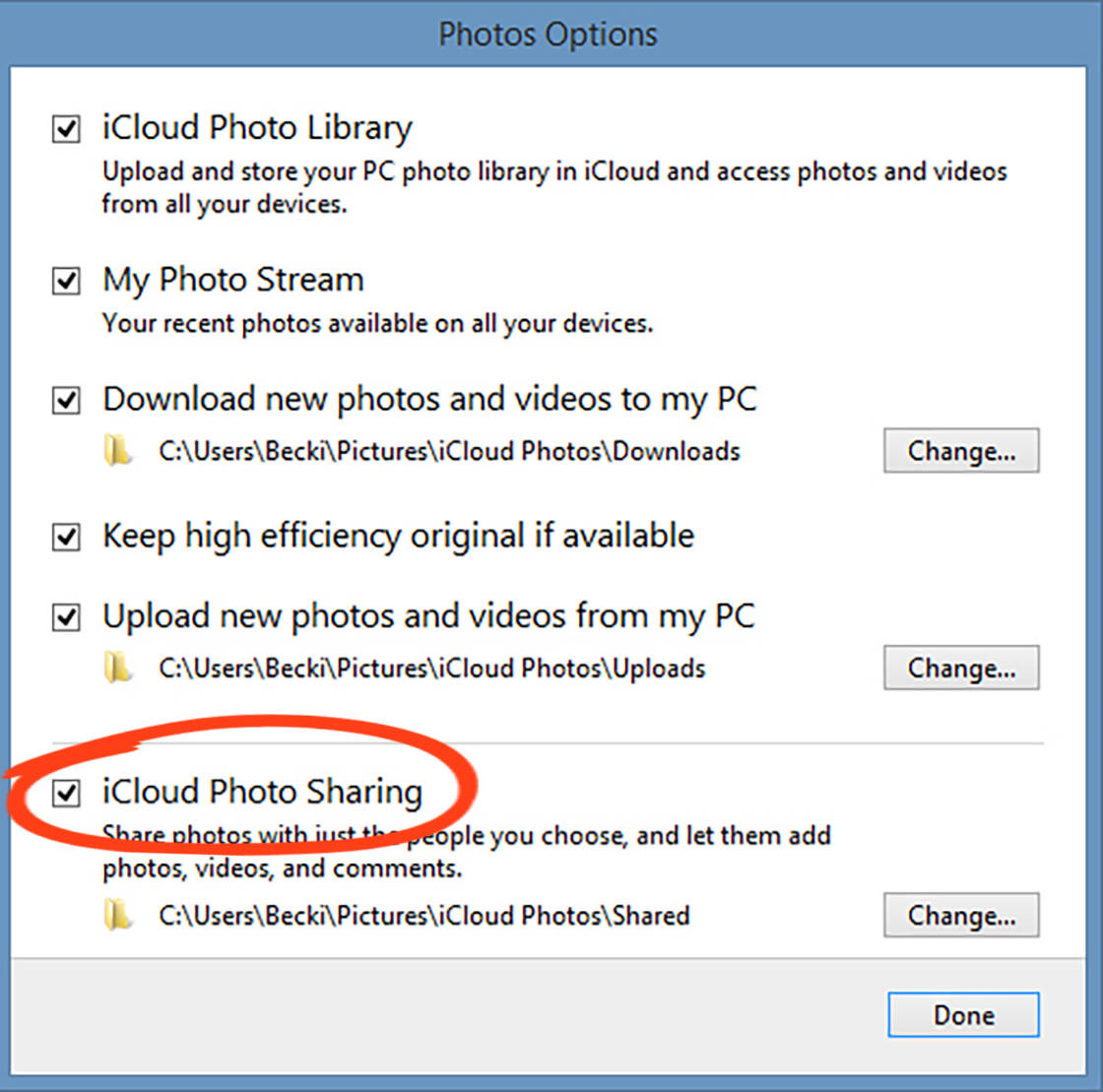 download photos from icloud no script