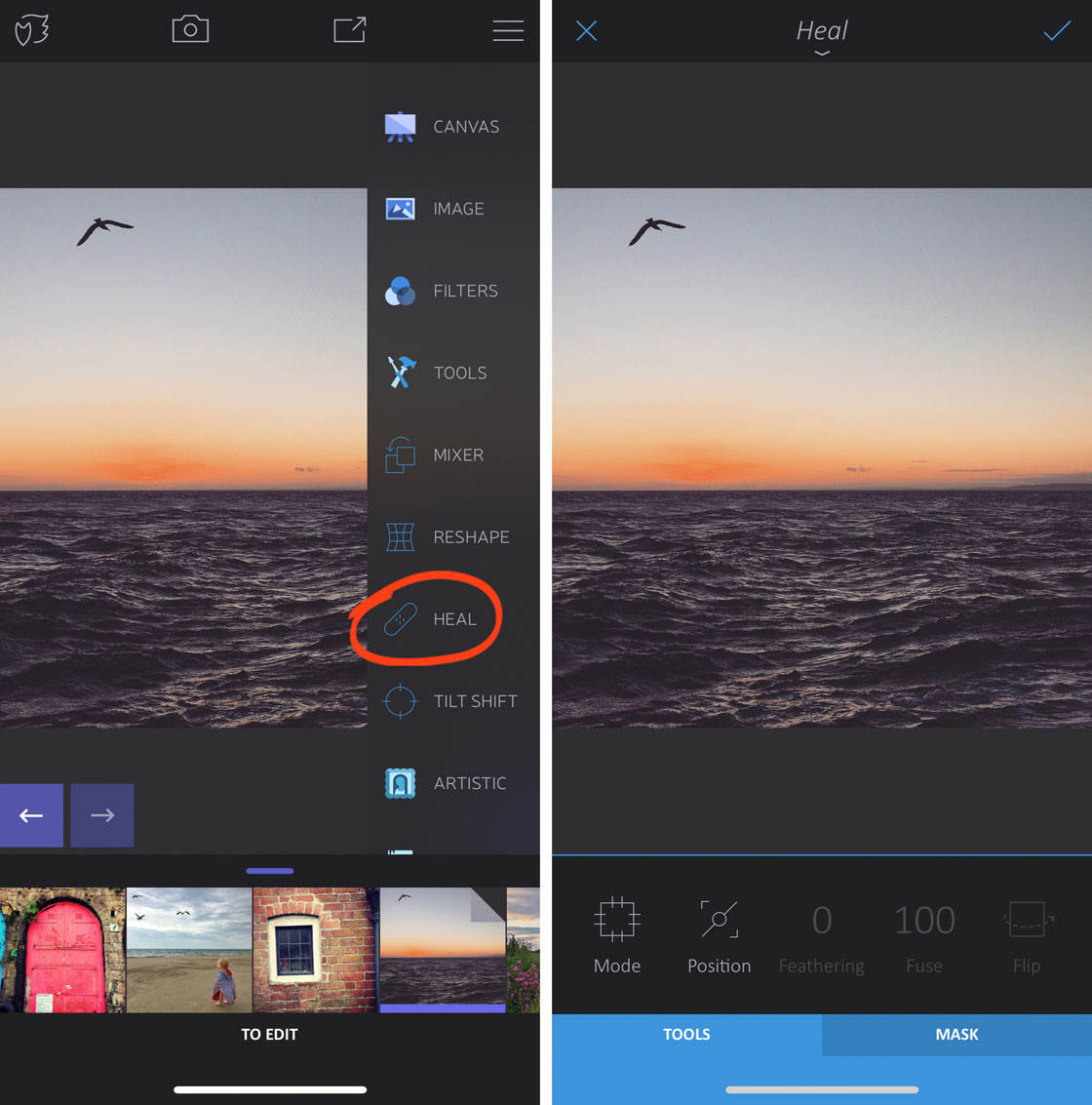 How to use enlight app on iphone 56 no script