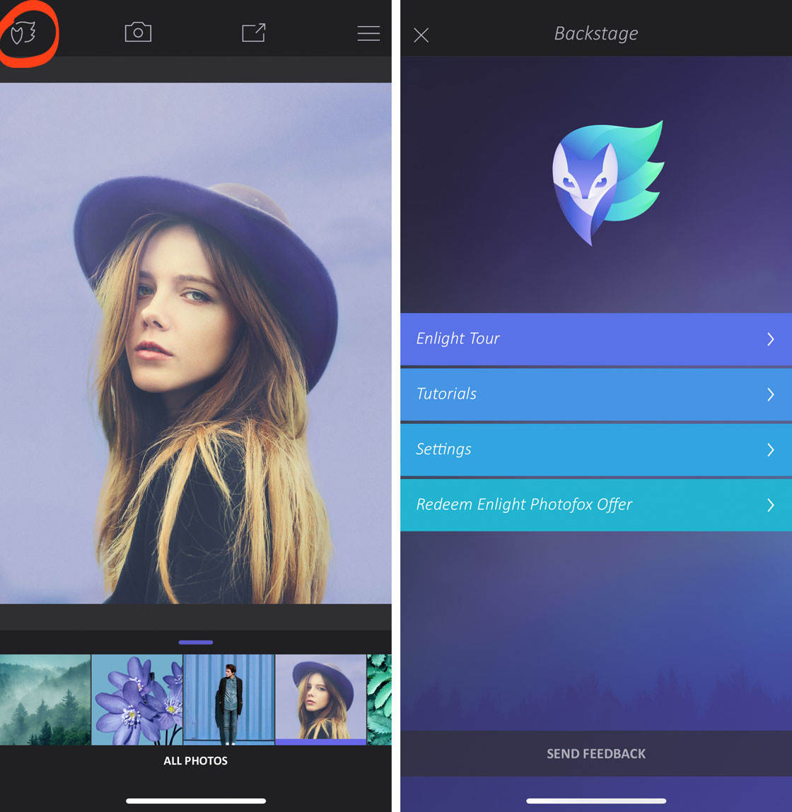 How to use enlight app on iphone 1 no script