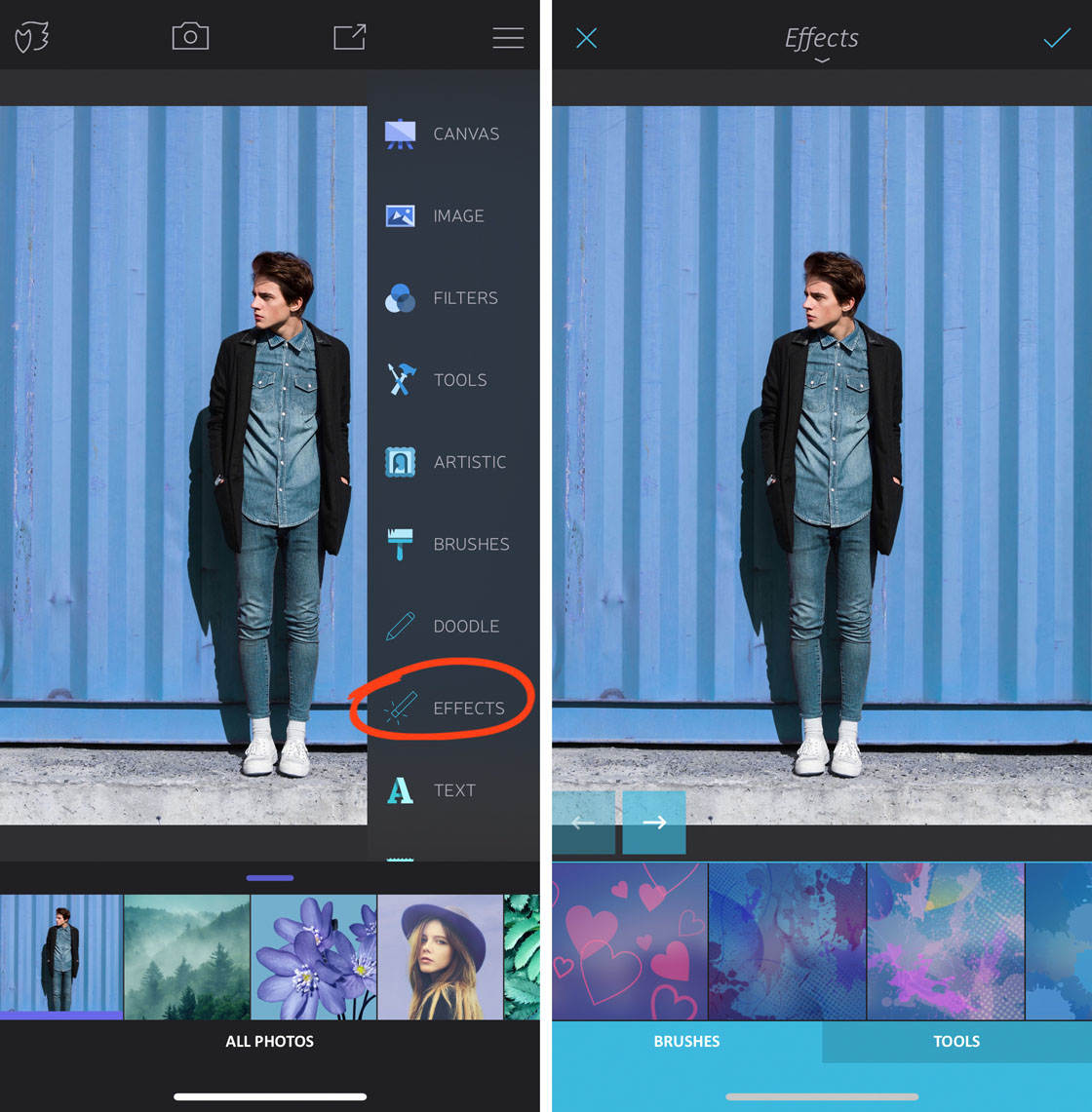 How to use enlight app on iphone 75 no script