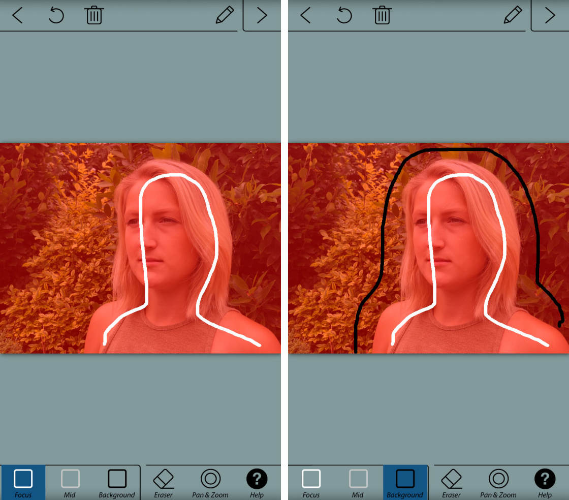 How To Blur Background On iPhone no script