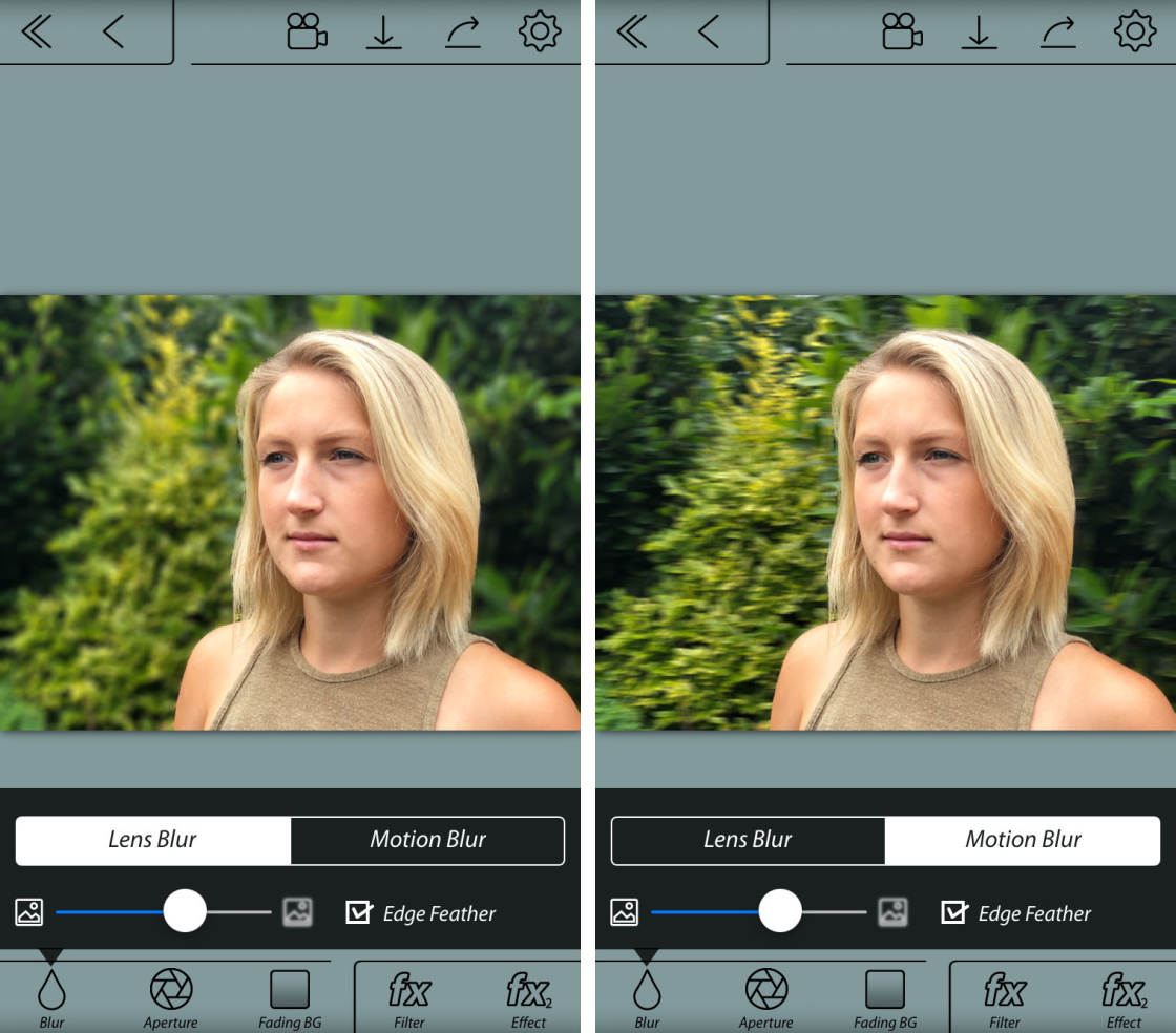 How To Blur Background On iPhone no script