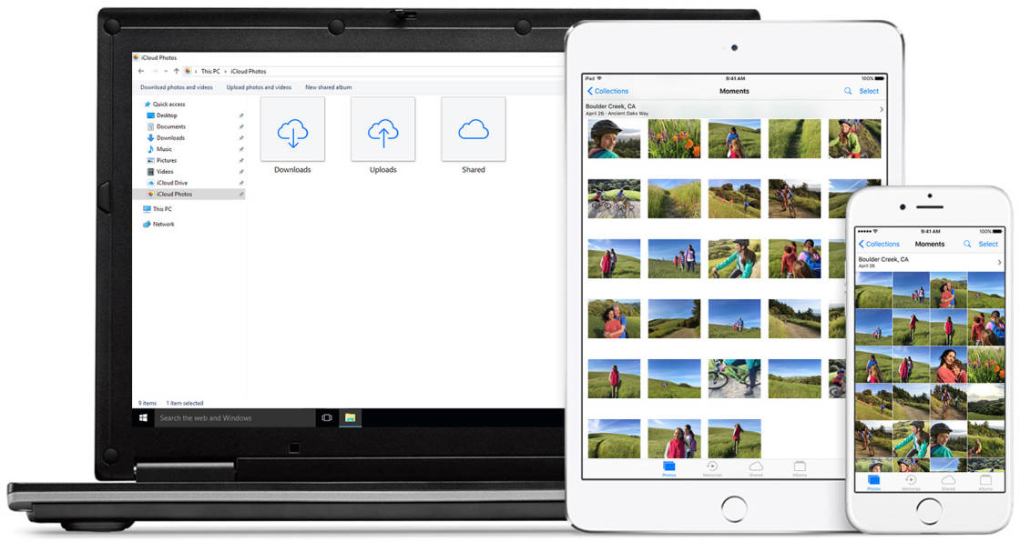 iCloud Photo Sharing no script