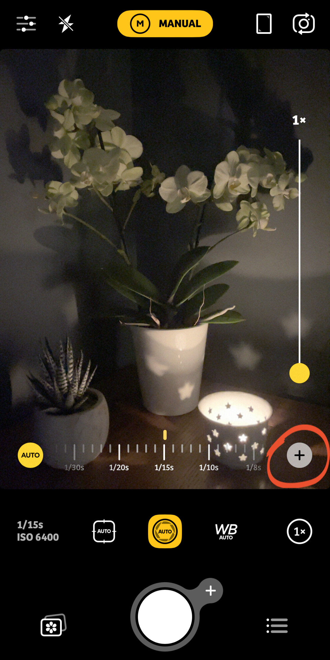 iPhone Camera Controls no script