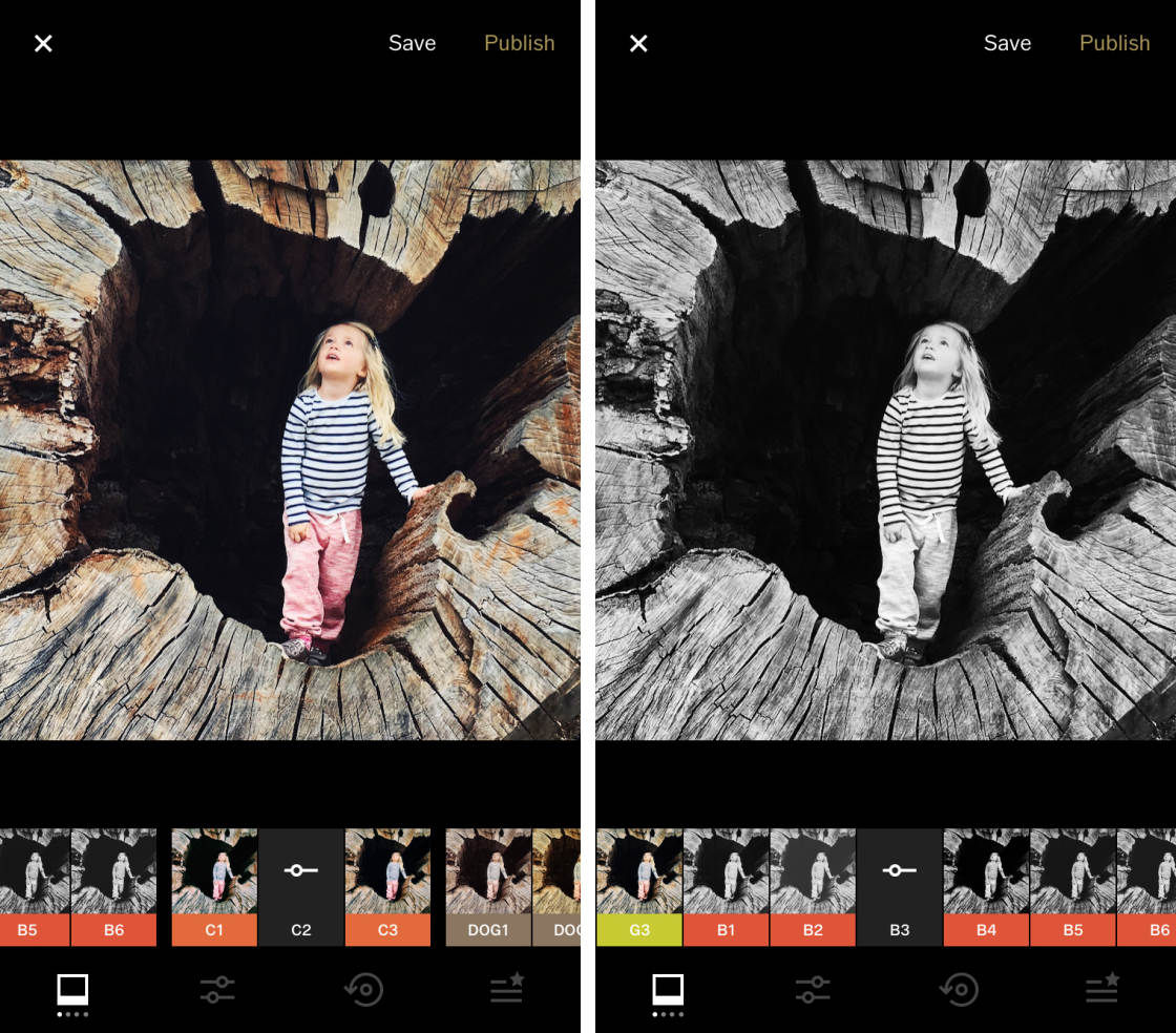 VSCO no script