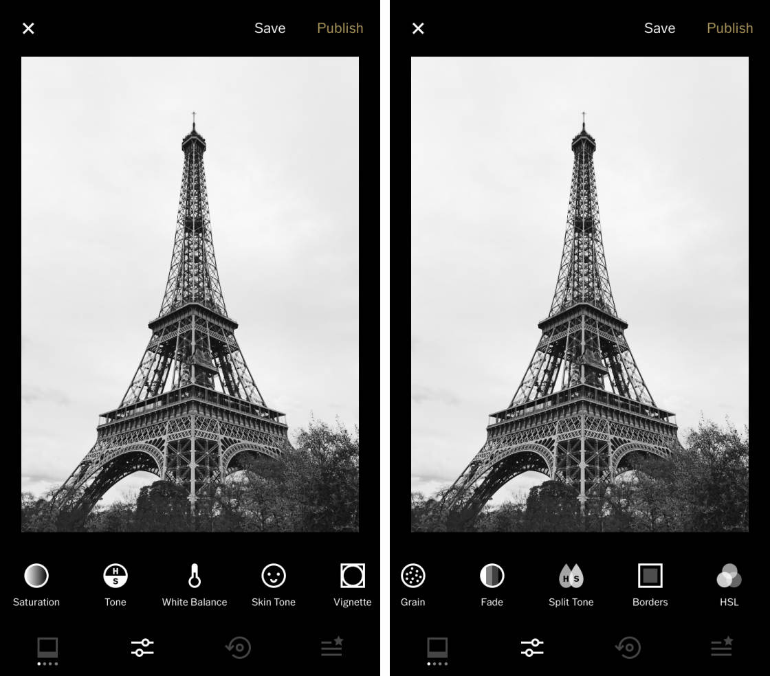 VSCO no script